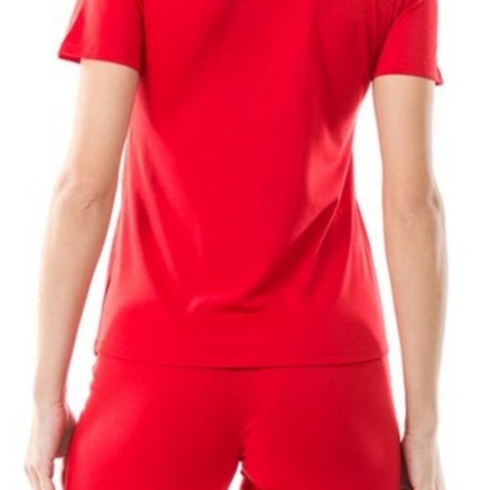 Red two piece short set - Picture 2 of 2